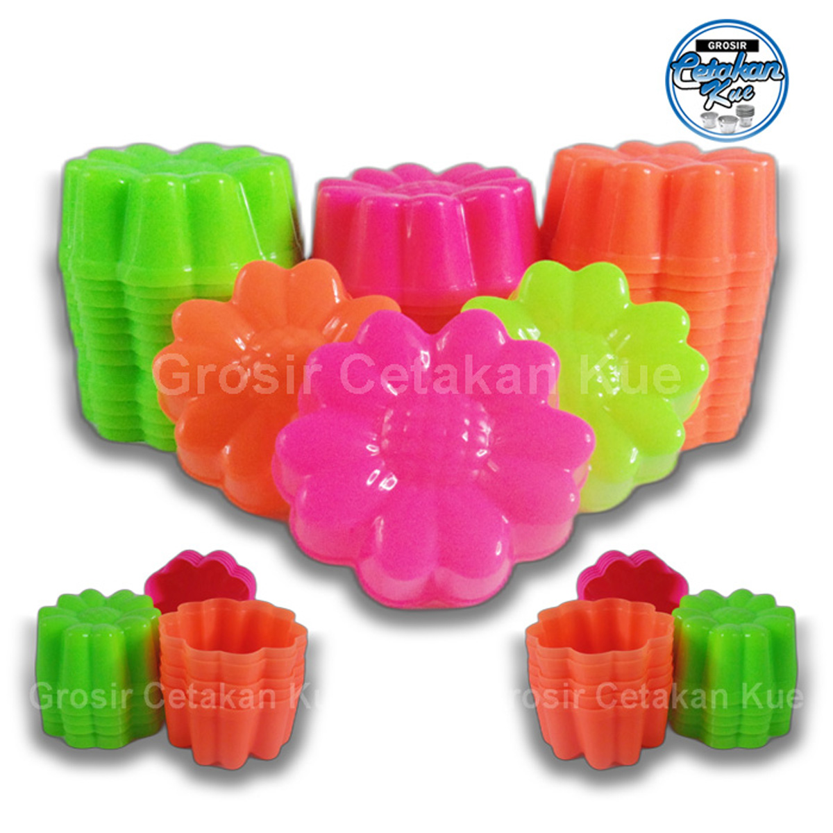 Cetakan Plastik Motif Bunga Matahari