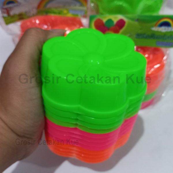 Cetakan Plastik Motif Bunga Jasmine Ukuran Jumbo - Gambar 2
