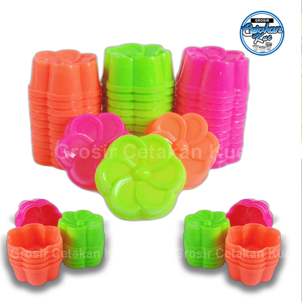 Cetakan Plastik Motif Bunga Jasmine