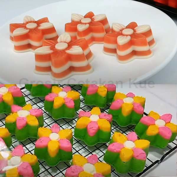 Cetakan Plastik Motif Bunga Tulip - Gambar 3
