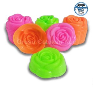 Cetakan Plastik Motif Bunga Mawar