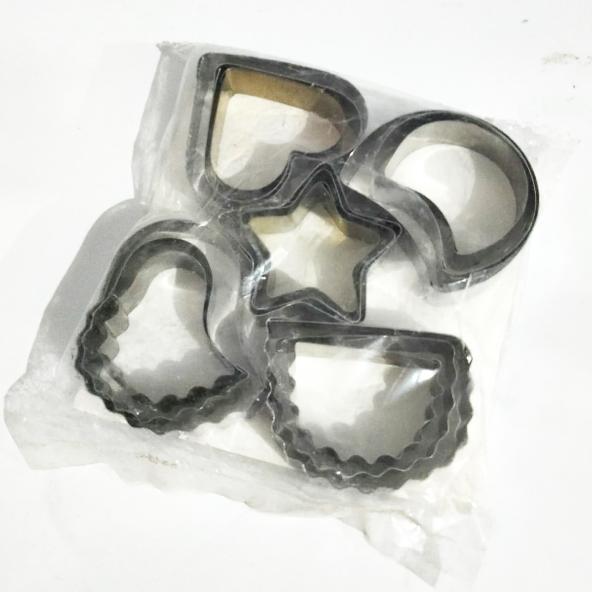 Cetakan Kue Kering Aneka Bentuk - 5 motif isi 3pcs 3 ukuran