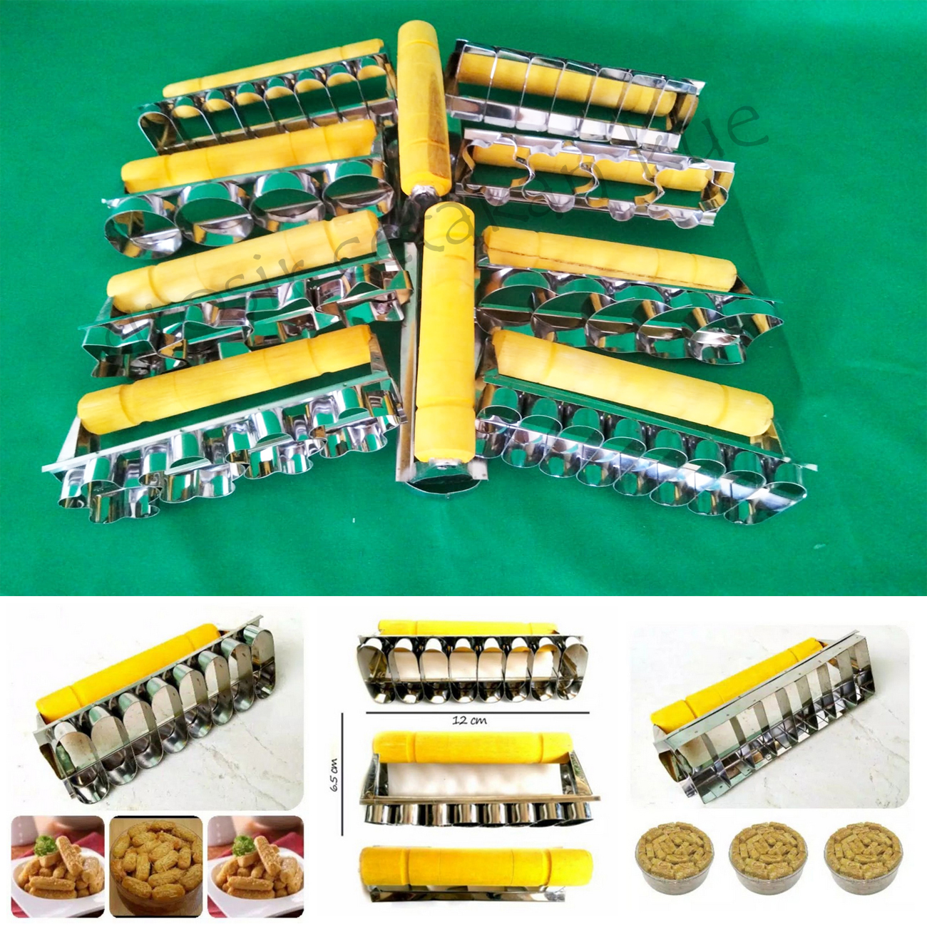 Cetakan Kue Kering / Nastar / Roti Kacang / Putri Salju