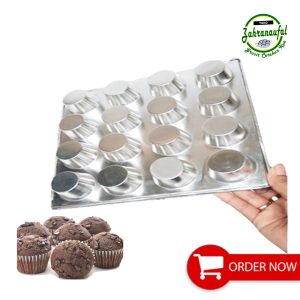 Loyang Cetakan Kue Sus Isi 12 Lubang  Buntu
