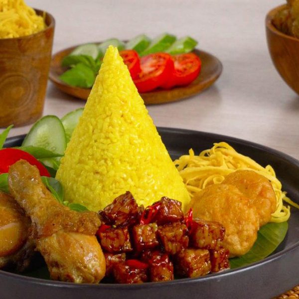 Cetaka Nasi Tumpeng Model Kerucut ukuran Mini - Gambar 2