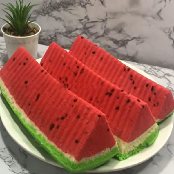 Loyang Roti Sisir / Puding / Bolu Bentuk semangka dan Segitiga Panjang 24cm - Gambar 2