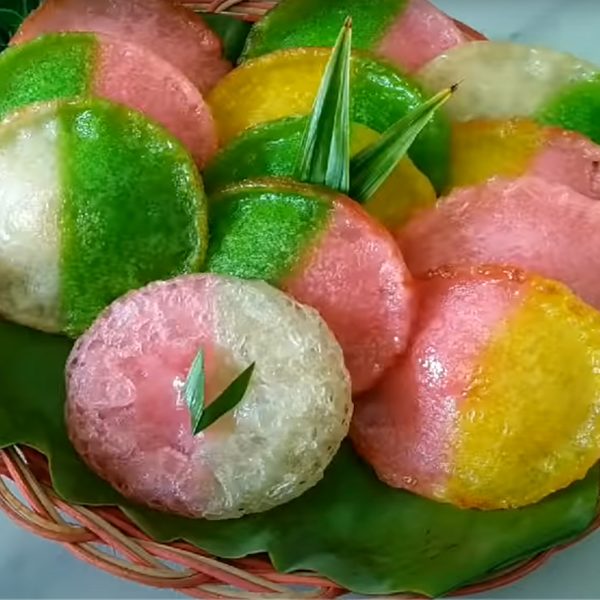 Loyang Adonan Kue Kucur 2 Warna / Pelangi - Gambar 4