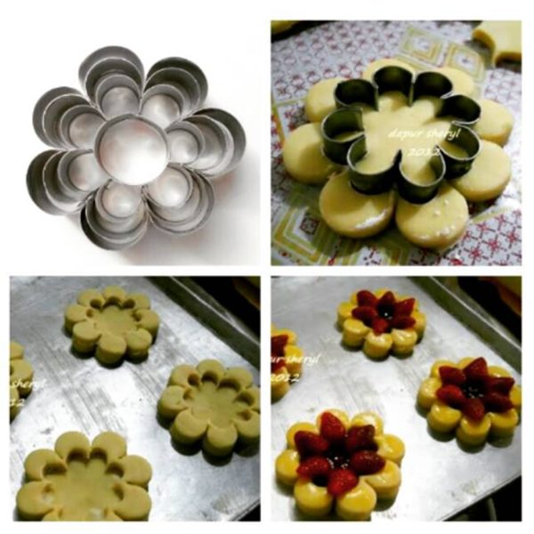Cetakan Kue Pastel Motif Bintang dan Teratai - Gambar 5