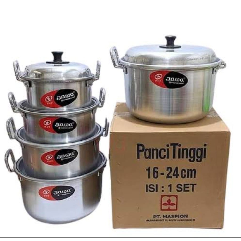 Panci Kukusan Jawa Merek Maspion Bahan Aluminium