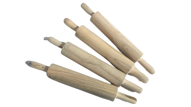 Rolling Pin Penggiling Adonan Kue Bahan Kayu