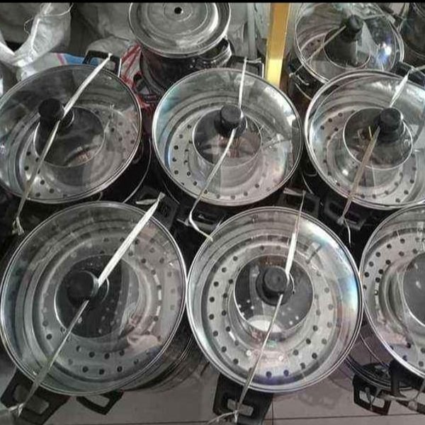 Dandang Cilok / Bakso Tutup Biasa Bahan Stainless - Gambar 3