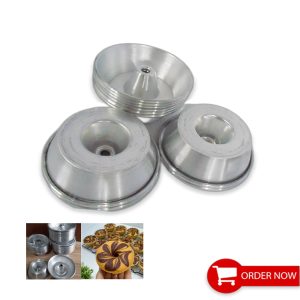 Loyang Brownies Brownut Tulban Mini Bolu Donat - Isi 12 Pcs