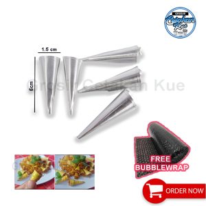 Cetakan Cumcum Uk. Mini Bahan Alumunium Isi 20 Biji