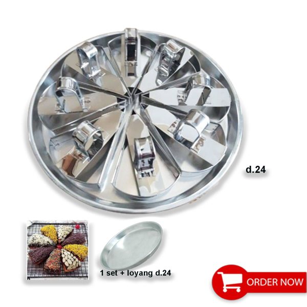 Cetakan Donat Pizza Bahan Stainles - Gambar 4