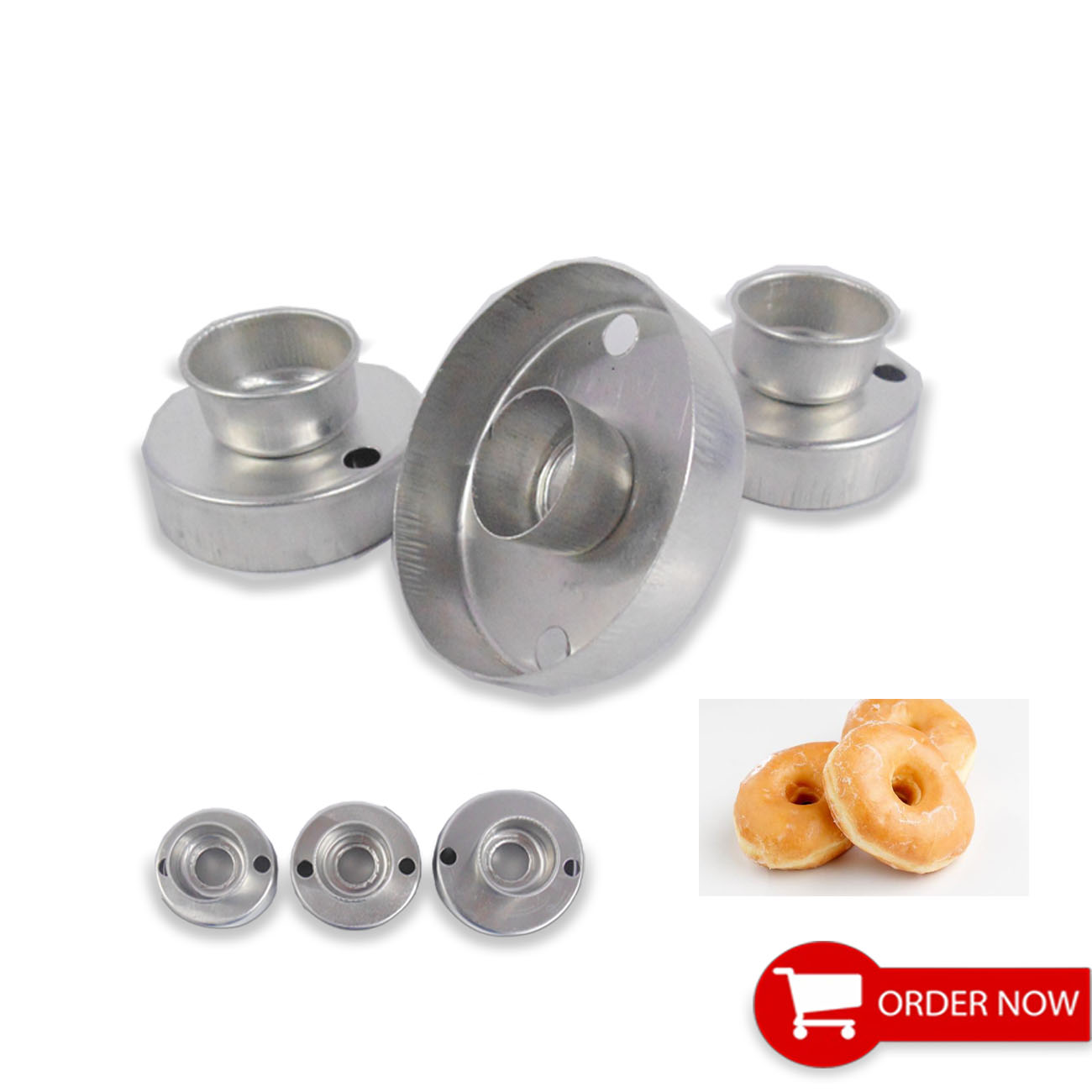 Cetakan Kue Donat Bundar Press