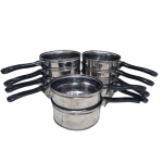 Panci Susu / Panci Mie Tanpa Tutup Stainless Steel
