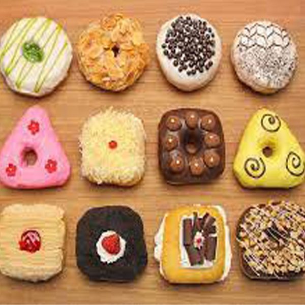Cetakan Kue Donat Karakter Bentuk Segitiga - Gambar 3