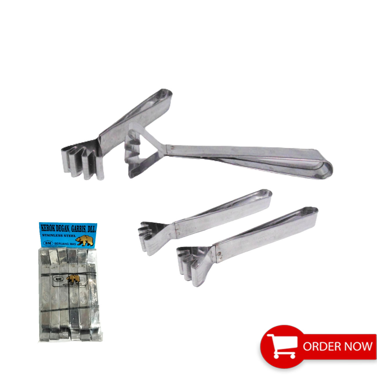 Kerokan Buah Degan Blewah Kelapa Gagang Stainless