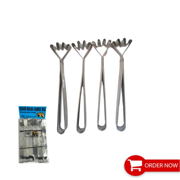 Kerokan Buah Degan Blewah Kelapa Gagang Stainless - Gambar 2