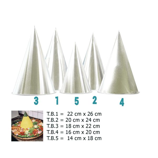 Cetak Nasi Tumpeng Model Kerucut Ukuran Besar