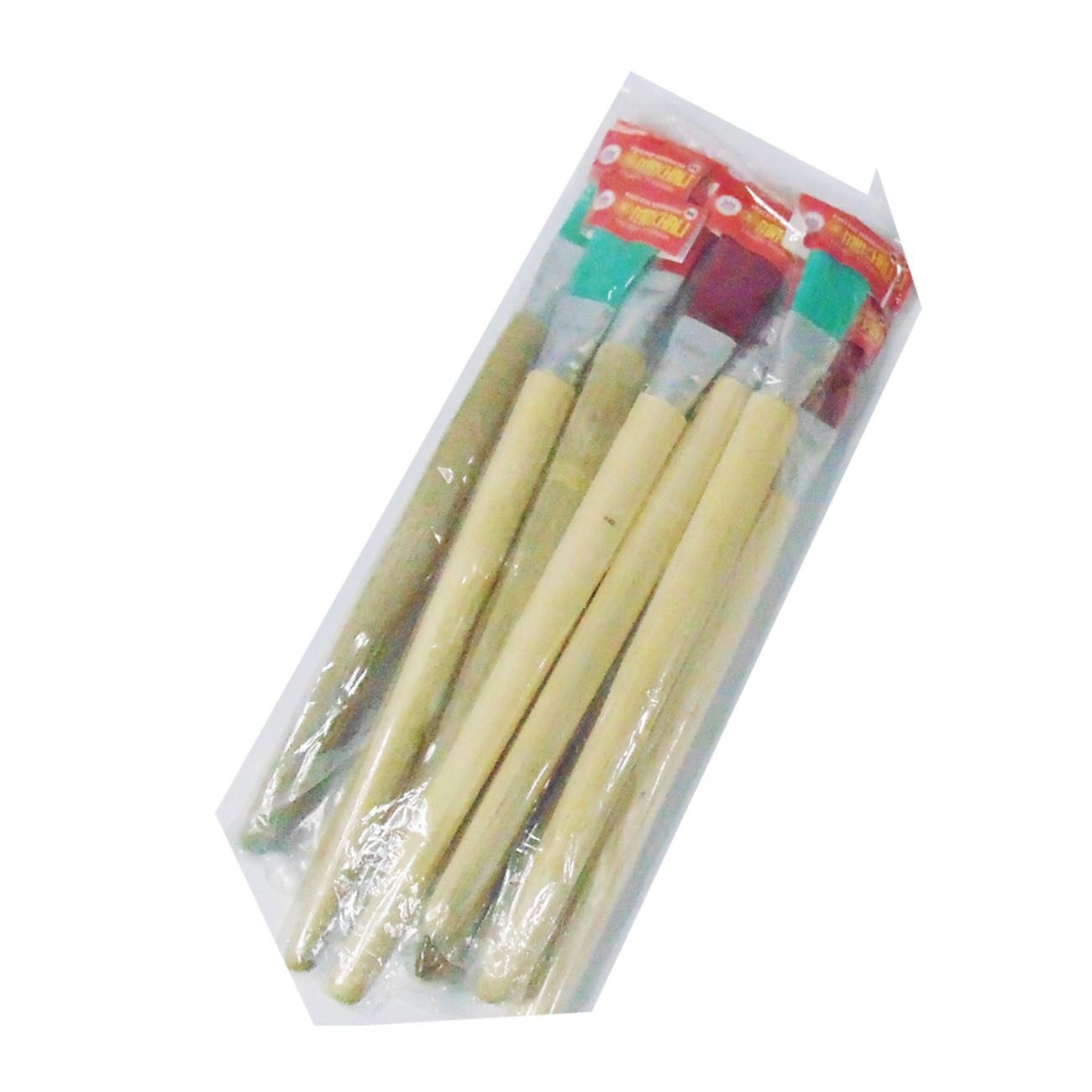 Kuas Oles Bahan Senar Kue Roti Gagang Kayu