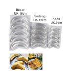 1 Pak Isi 10 Pcs Cetakan Bolu Pisang Bahan Alumunium Tebal