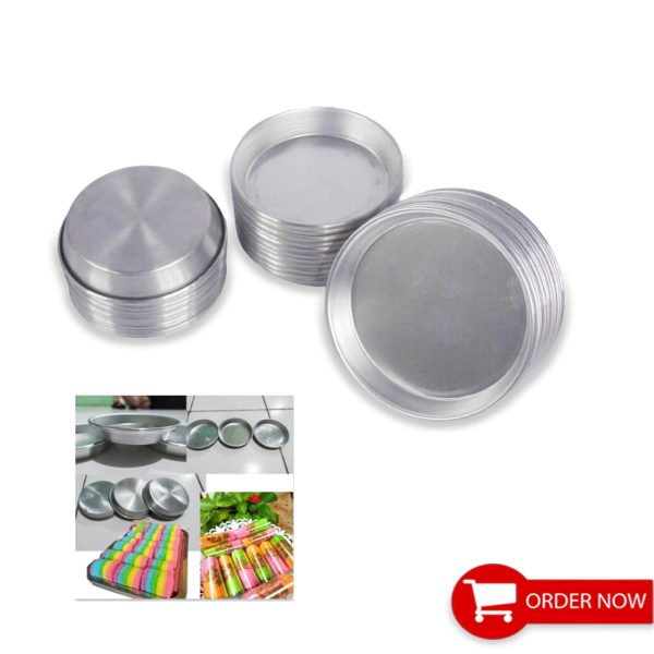 Loyang / Cetakan Pizza / Bolu Lipat Uk. Mini - Isi 12 Biji