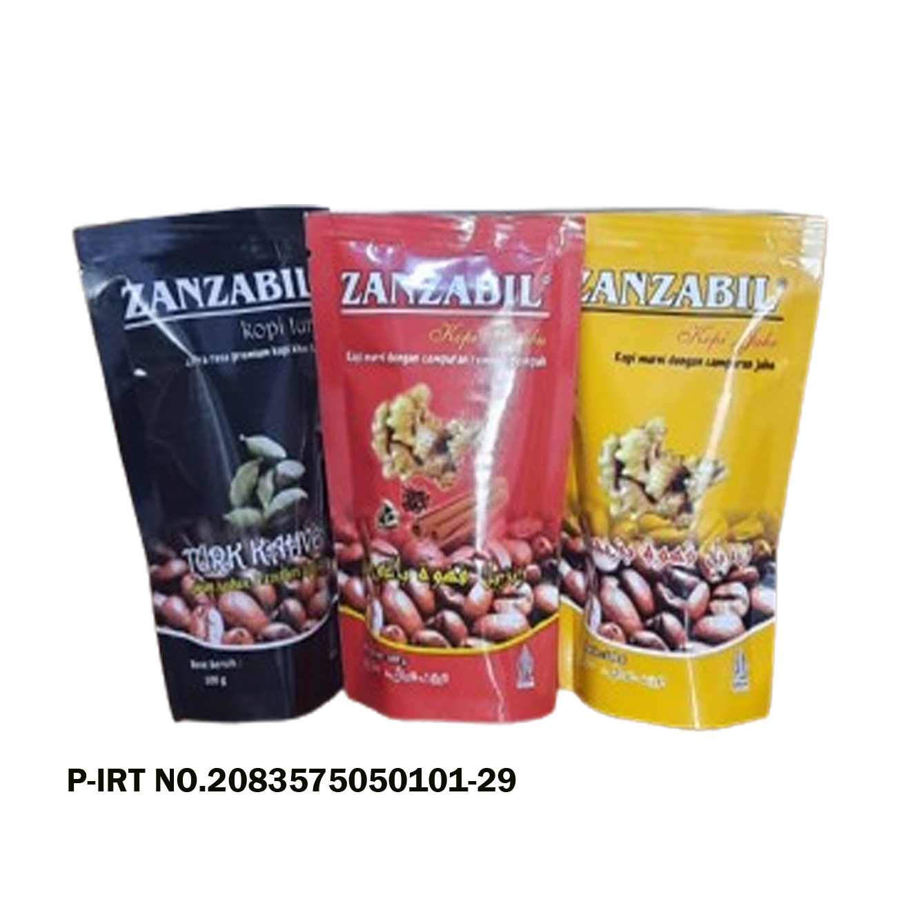 Kopi Sachet Zanzabil 100gr Kopi Robusta - Aneka Rempah