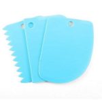 ISI 3 Model Scraper / Pemotong / Alat Dekorasi Cream