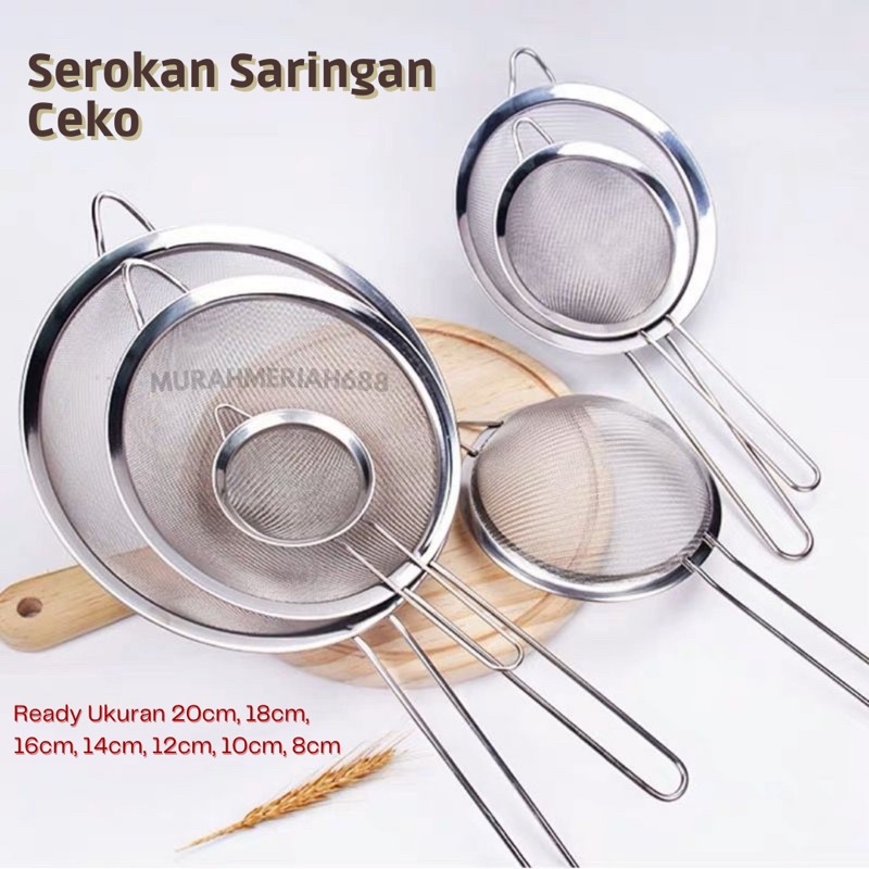 Saringan Jus Aneka Ukuran