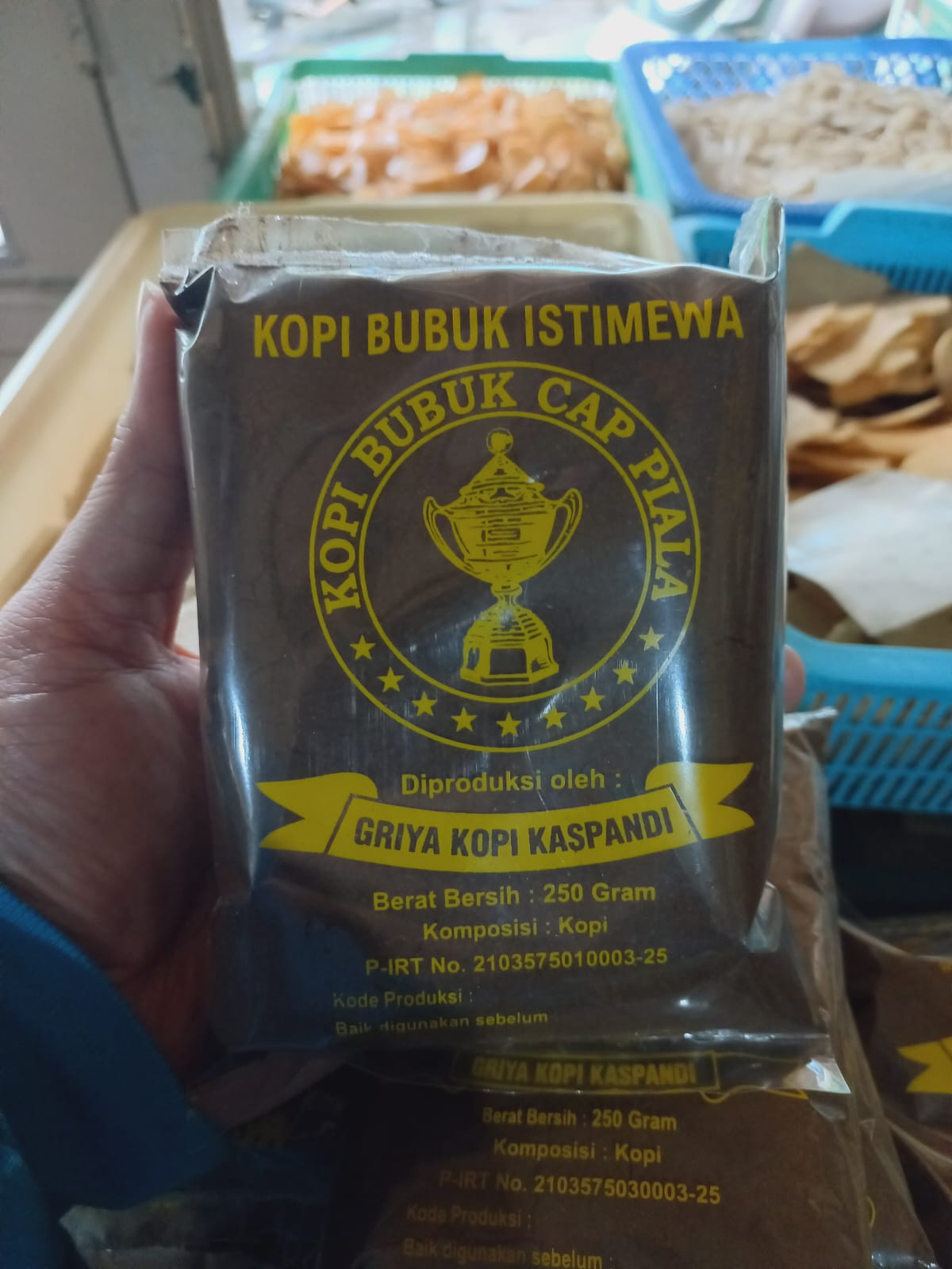 Griya Kaspandi Cap Piala 250 gr Bungkus Plastik 
