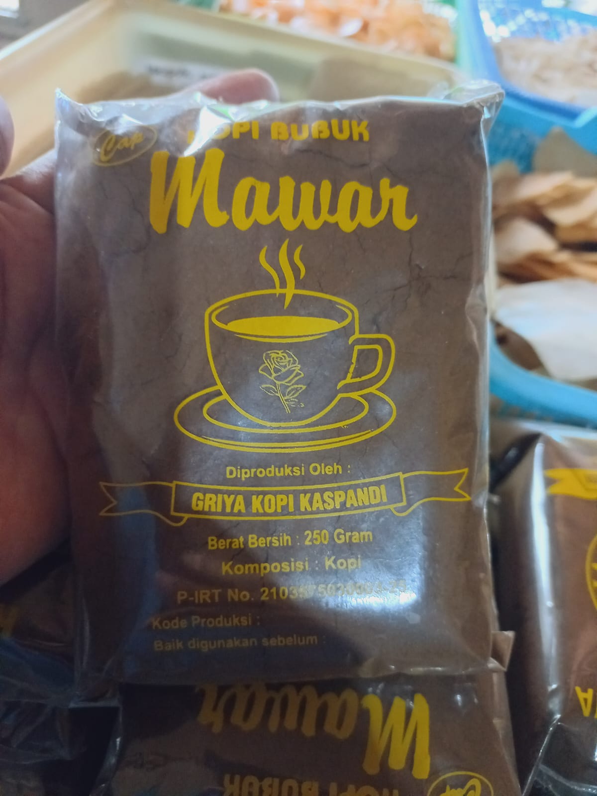 Griya Kaspandi Cap Mawar 250 gr Bungkus Plastik 